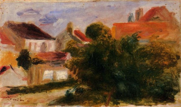 Pierre-Auguste Renoir - Landscape at Essoyes