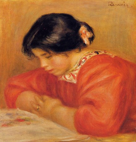 Pierre-Auguste Renoir - Leontine Reading 02