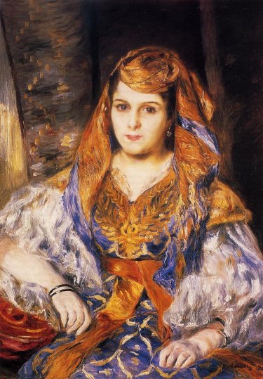 Pierre-Auguste Renoir - Madame Stora in Algerian Dress