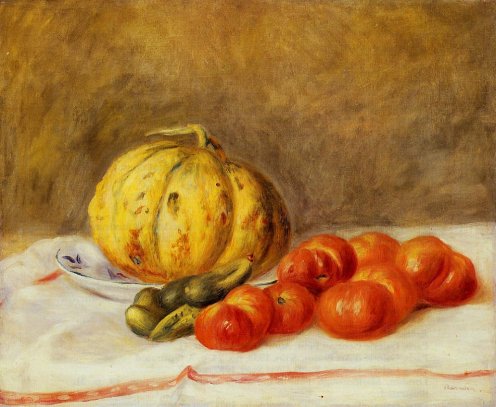 Pierre-Auguste Renoir - Melon and Tomatos2