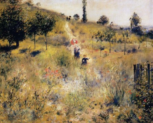 Pierre-Auguste Renoir - Path Leading through Tall Grass
