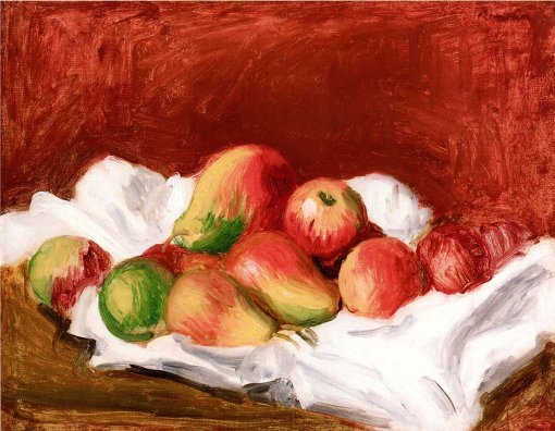 Pierre-Auguste Renoir - Pears and Apples