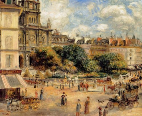 Pierre-Auguste Renoir - Place de la Trinite02