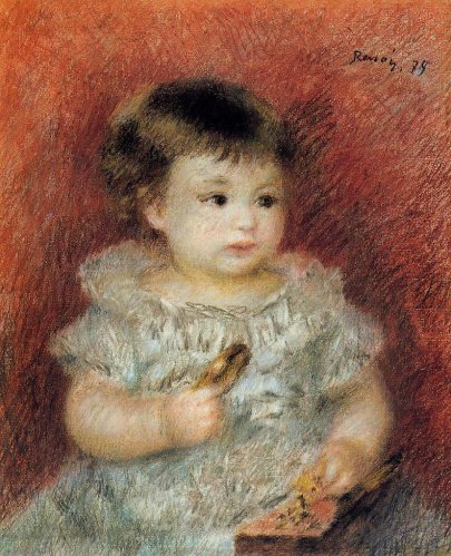 Pierre-Auguste Renoir - Portrait of Lucien Daudet