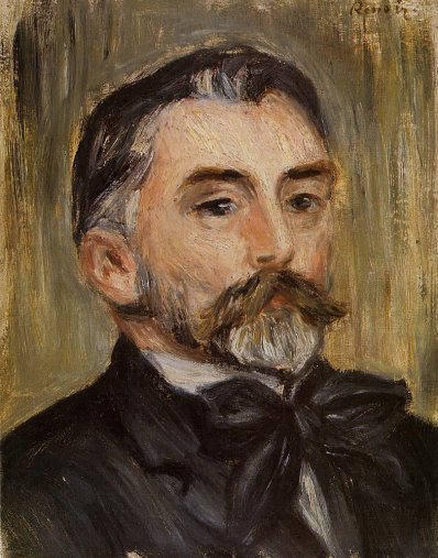 Pierre-Auguste Renoir - Portrait of Stephane Mallarme