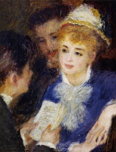 Pierre-Auguste Renoir - Reading the Part
