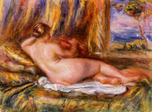 Pierre-Auguste Renoir - Reclining Nude 02