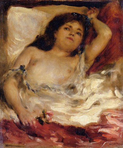 Pierre-Auguste Renoir - Reclining Semi-Nude