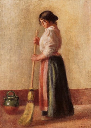 Pierre-Auguste Renoir - Sweeper