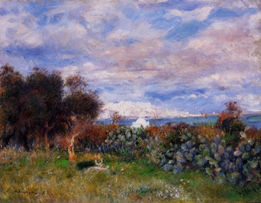 Pierre-Auguste Renoir - The Bay of Algiers