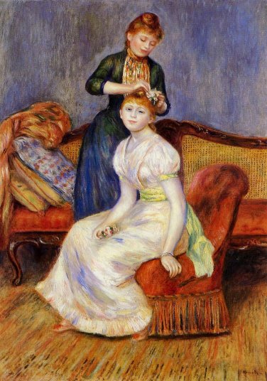 Pierre-Auguste Renoir - The Coiffure