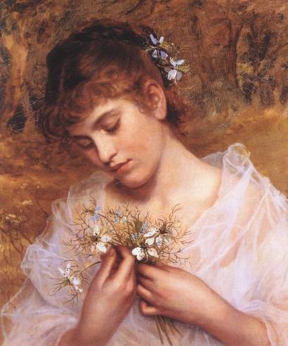 Sophie Anderson - Love in a Mist