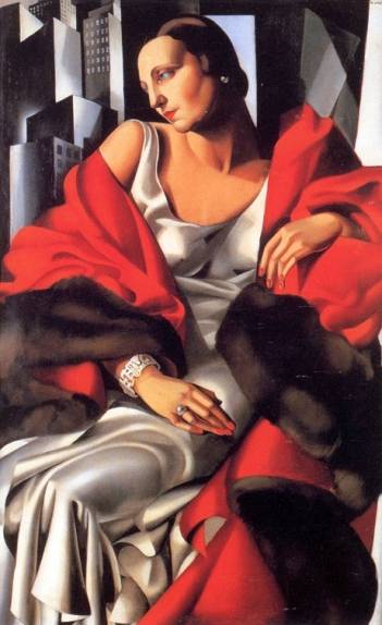 Tamara de Lempicka - Portrait of Mrs Boucard, 1931