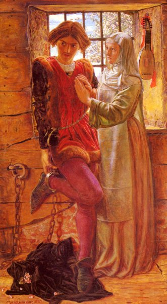 William Holman Hunt - Claudio And Isabella