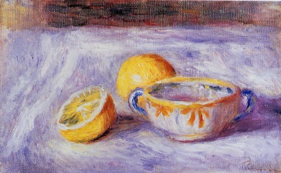 Pierre-Auguste Renoir - Still Life with Lemons