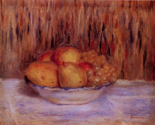 Pierre-Auguste Renoir - Still Life with Pears and Grapes