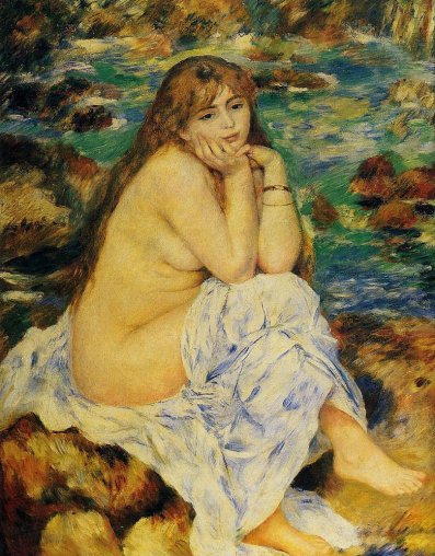 Pierre-Auguste Renoir - Seated Nude02