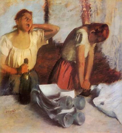 Edgar Degas - Laundry Girls Ironing 2