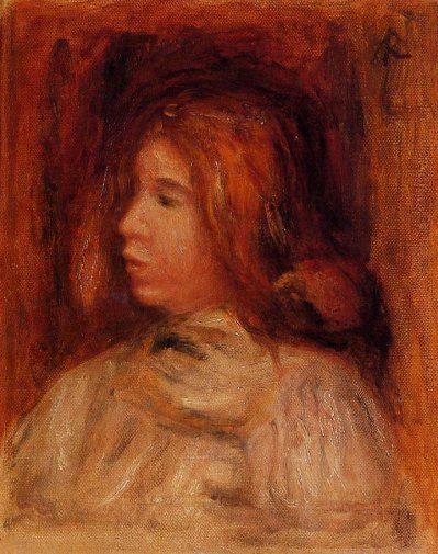 Pierre-Auguste Renoir - Portrait of a Young Girl