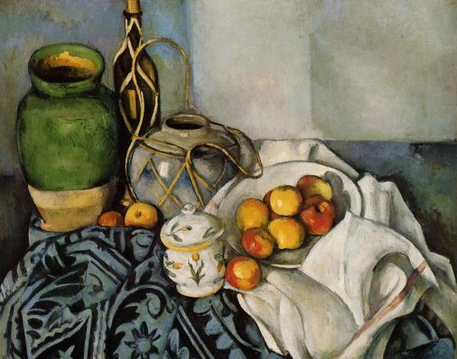 Paul Cezanne - Still Life with Apples 4