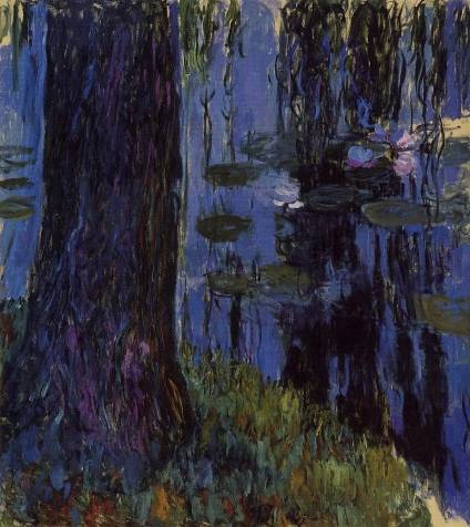 Claude Monet - Weeping Willow and Water-Lily Pond 1