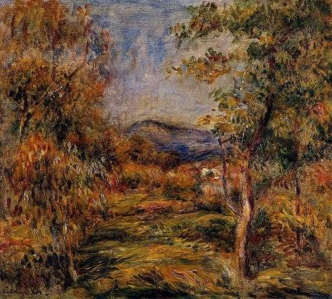 Pierre-Auguste Renoir - Cagnes Landscape 01