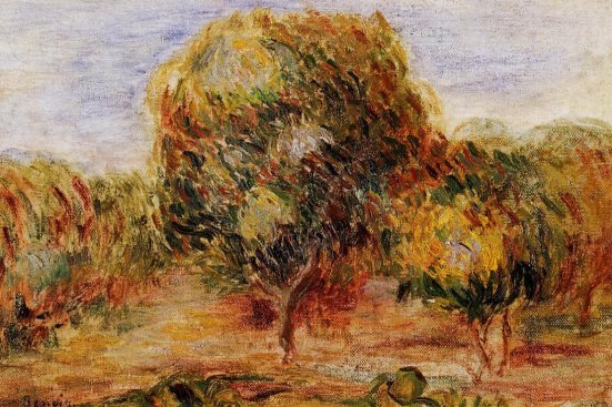 Pierre-Auguste Renoir - Cagnes Landscape 04
