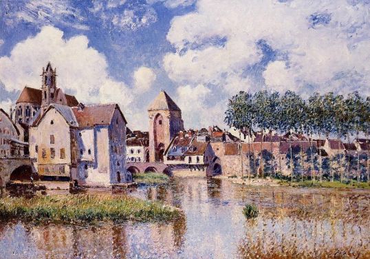 Alfred Sisley - Moret-sur-Loing 2