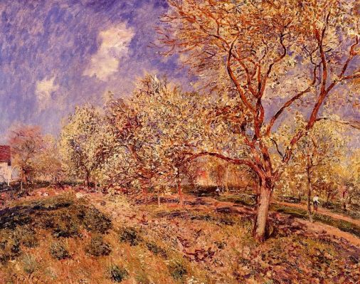 Alfred Sisley - Spring at Veneux