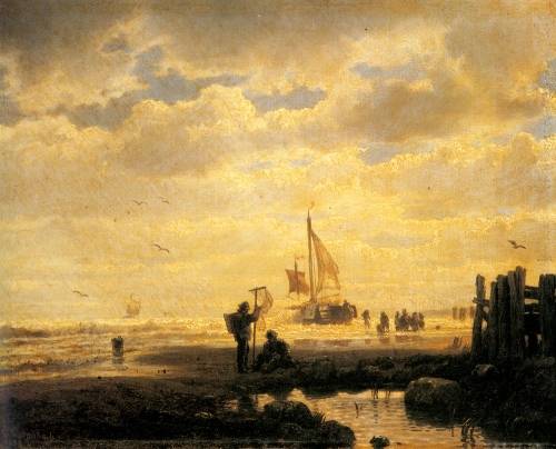 Andreas Achenbach - Bringing in the Catch