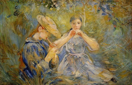 Berthe Morisot - The Flageolet