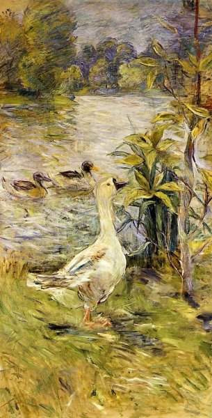 Berthe Morisot - The Goose