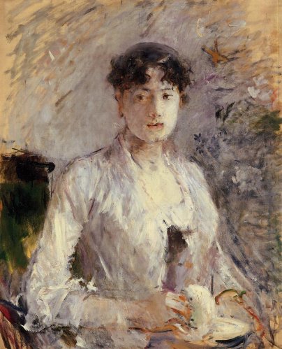 Berthe Morisot - Young Woman in Mauve