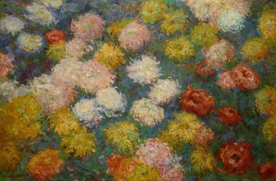 Claude Monet - Chrysanthemums 3