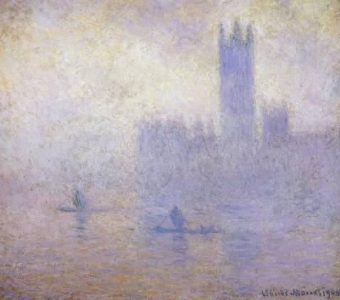 Claude Monet - Houses of Parliament, Fog Effect 2