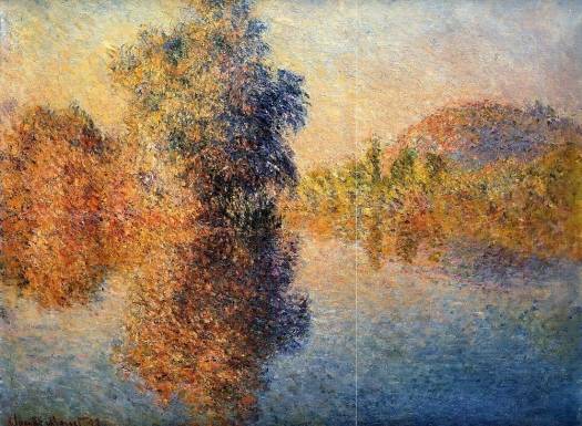 Claude Monet - Morning on the Seine 1