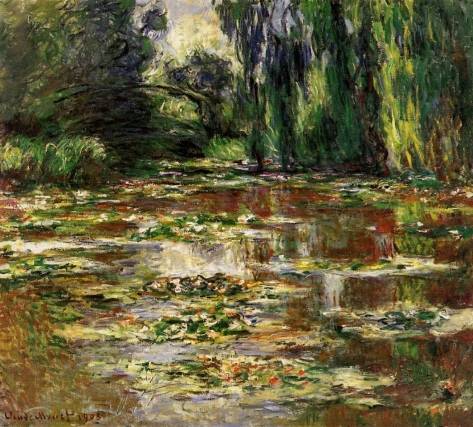 Claude Monet - The Bridge over the Water-Lily Pond 2