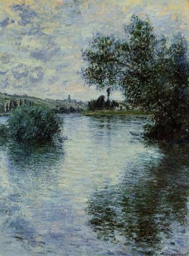 Claude Monet - The Seine at Vetheuil 1