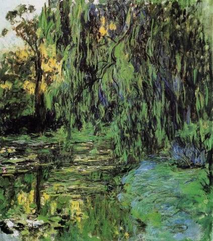 Claude Monet - Weeping Willow and Water-Lily Pond 2