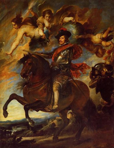 Diego Velazquez - Allegorical Portrait of Philip IV