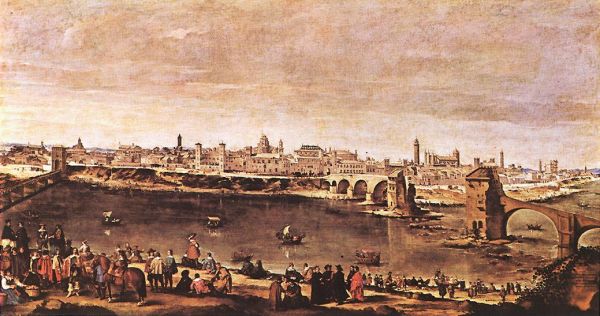 Diego Velazquez - View of Saragoza