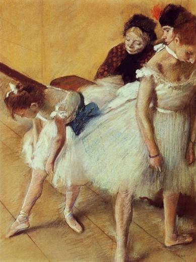 Edgar Degas - The Dancing Examination