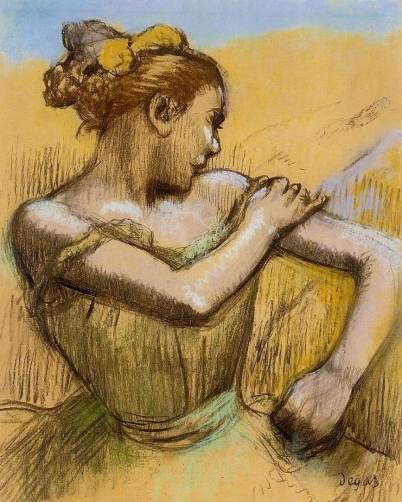 Edgar Degas - Torso of a Dancer