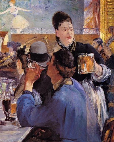 Edouard Manet - Corner in a Cafe-Concert