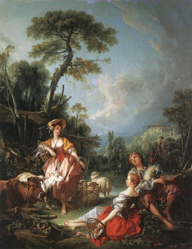 Francois Boucher - A Summer Pastoral