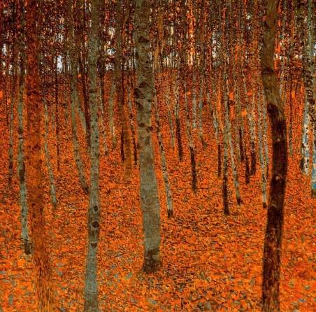 Gustav Klimt - Beech Forest I