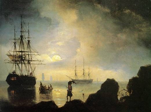 Ivan Constantinovich Aivazovsky - Fishermen on the Shore