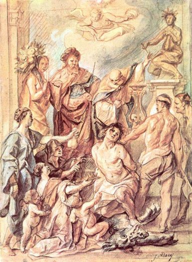 Jacob Jordaens - Martyrdom of St Quentin