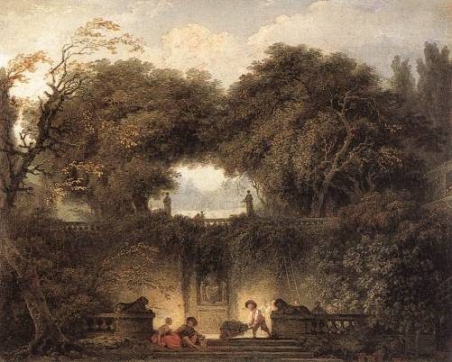 Jean Honore Fragonard - Le Petit Parc