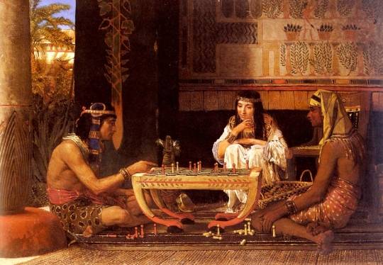 Lawrence Alma-Tadema - Egyptian Chess Players